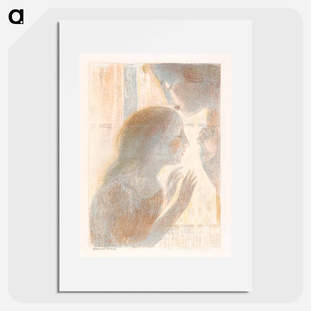 It was a religious mystery - Maurice Denis Poster.