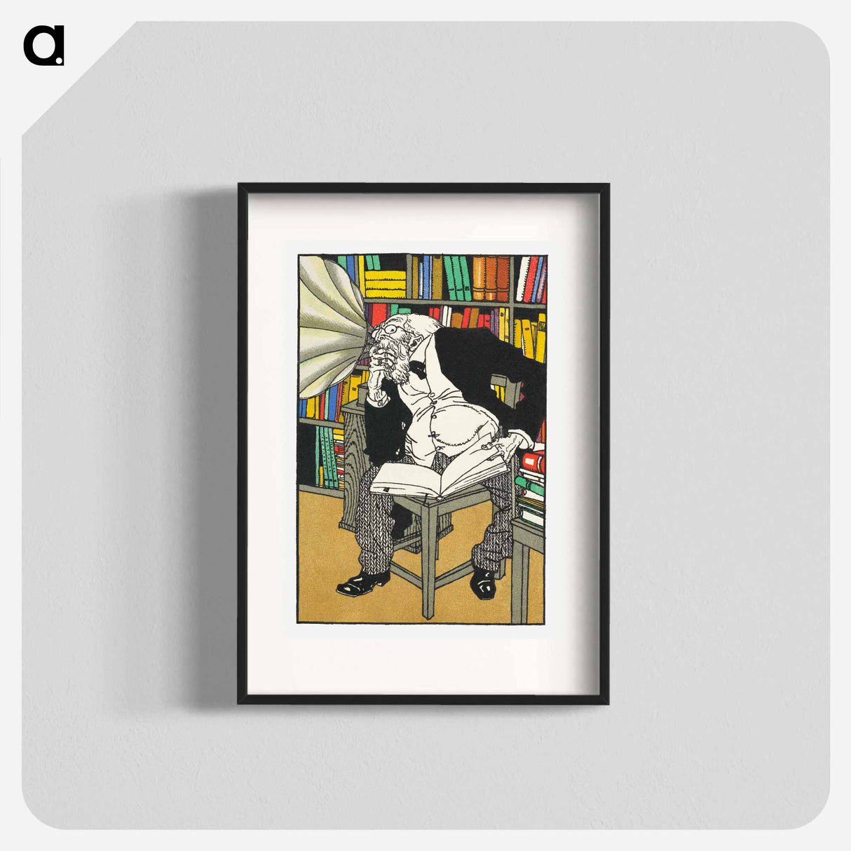 The Dialectician - Moritz Jung Poster.