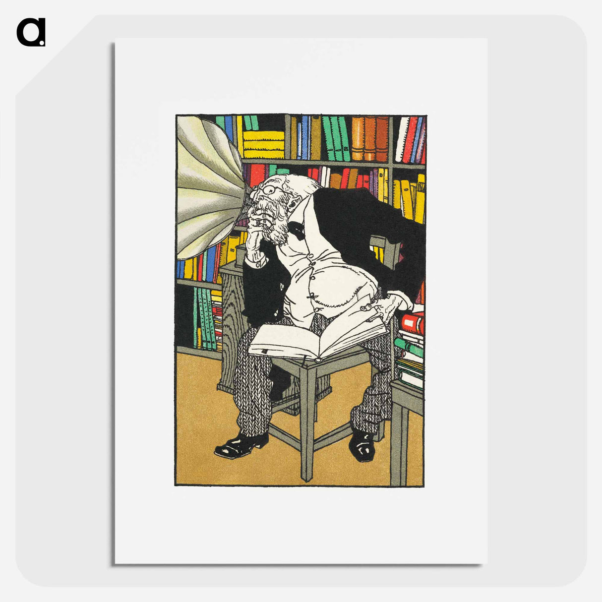 The Dialectician - Moritz Jung Poster.