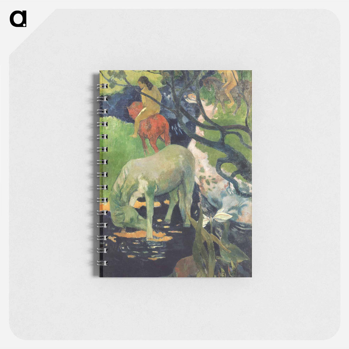 The White Horse - ポール ゴーギャン Memo.