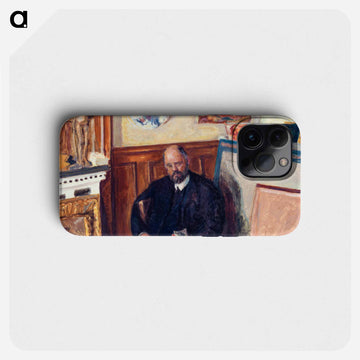 Portrait of Ambroise Vollard with a Cat
 - ピエール ボナール Phone Case.