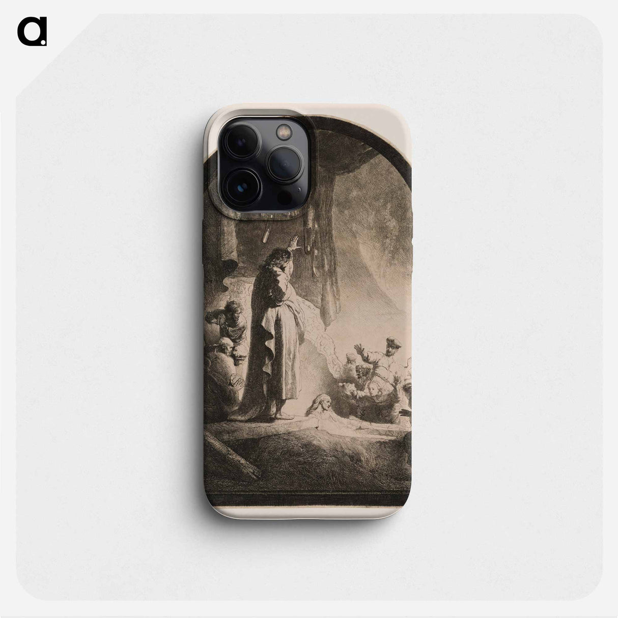 The Raising of Lazarus - レンブラント ファン レイン Phone Case.