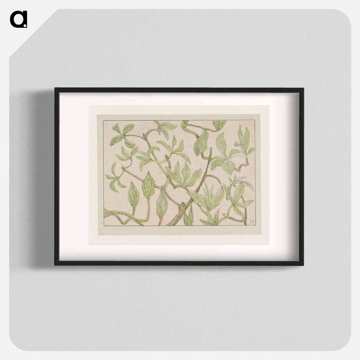 Hands holding a knife - Theo van Hoytema Poster.