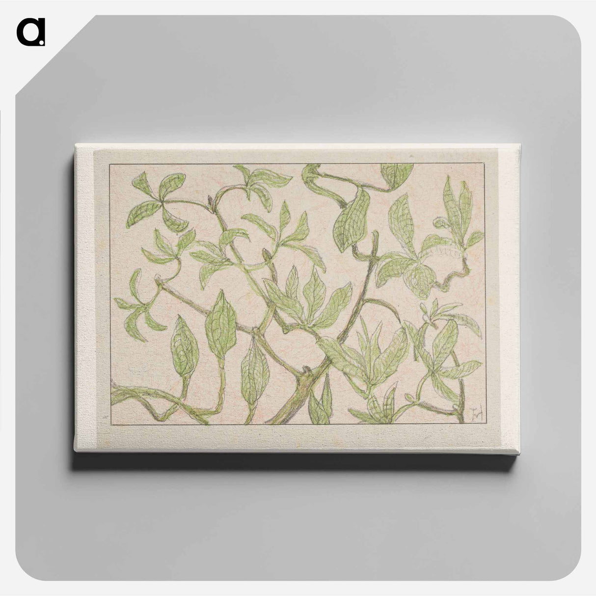 Handmade with knops - Theo van Hoytema Canvas.