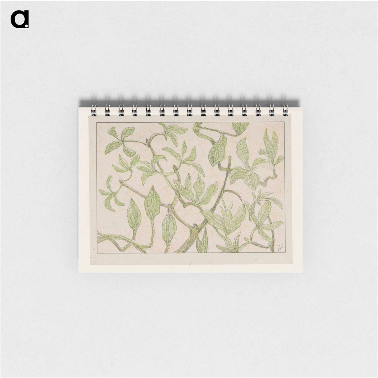 Jonge bladeren en knoppen - テオ ヴァン ホイテマ Memo.