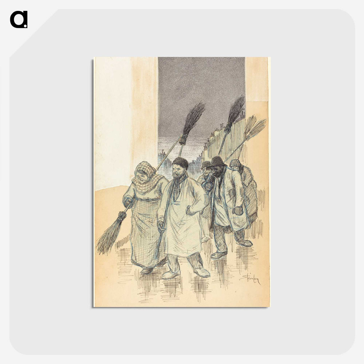 1-29_Theophile-Alexandre-Steinlen_postcard