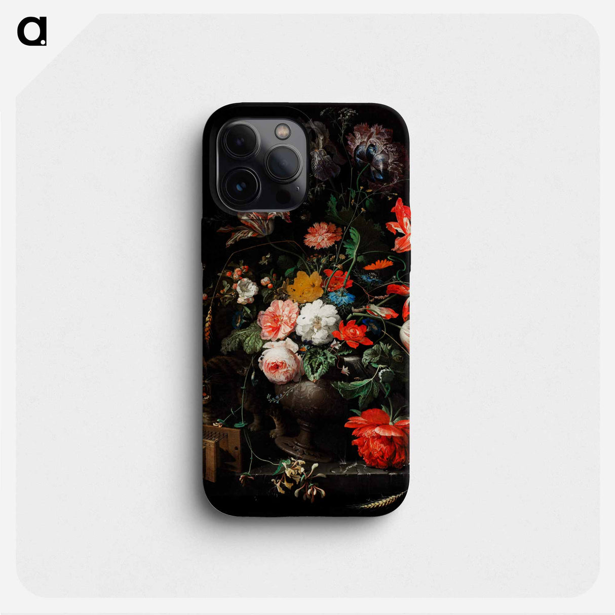 The Overturned Bouquet - エイブラハム ミニョン Phone Case.