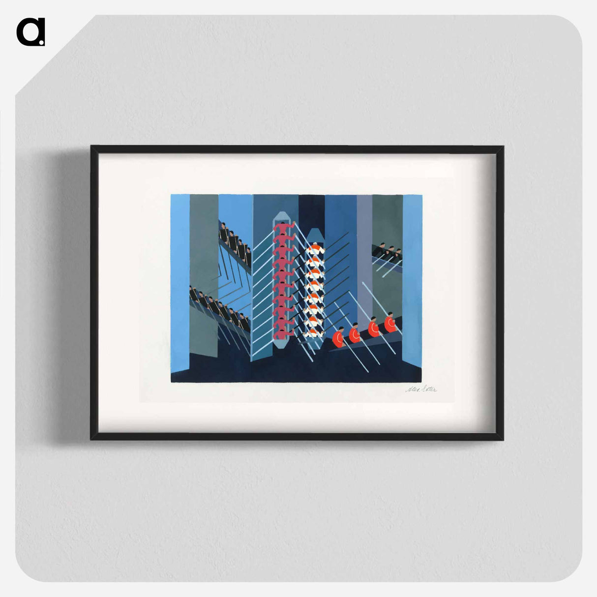 Maquettes de theatre i.-xv. - アレクサンドラ エクスター Poster.