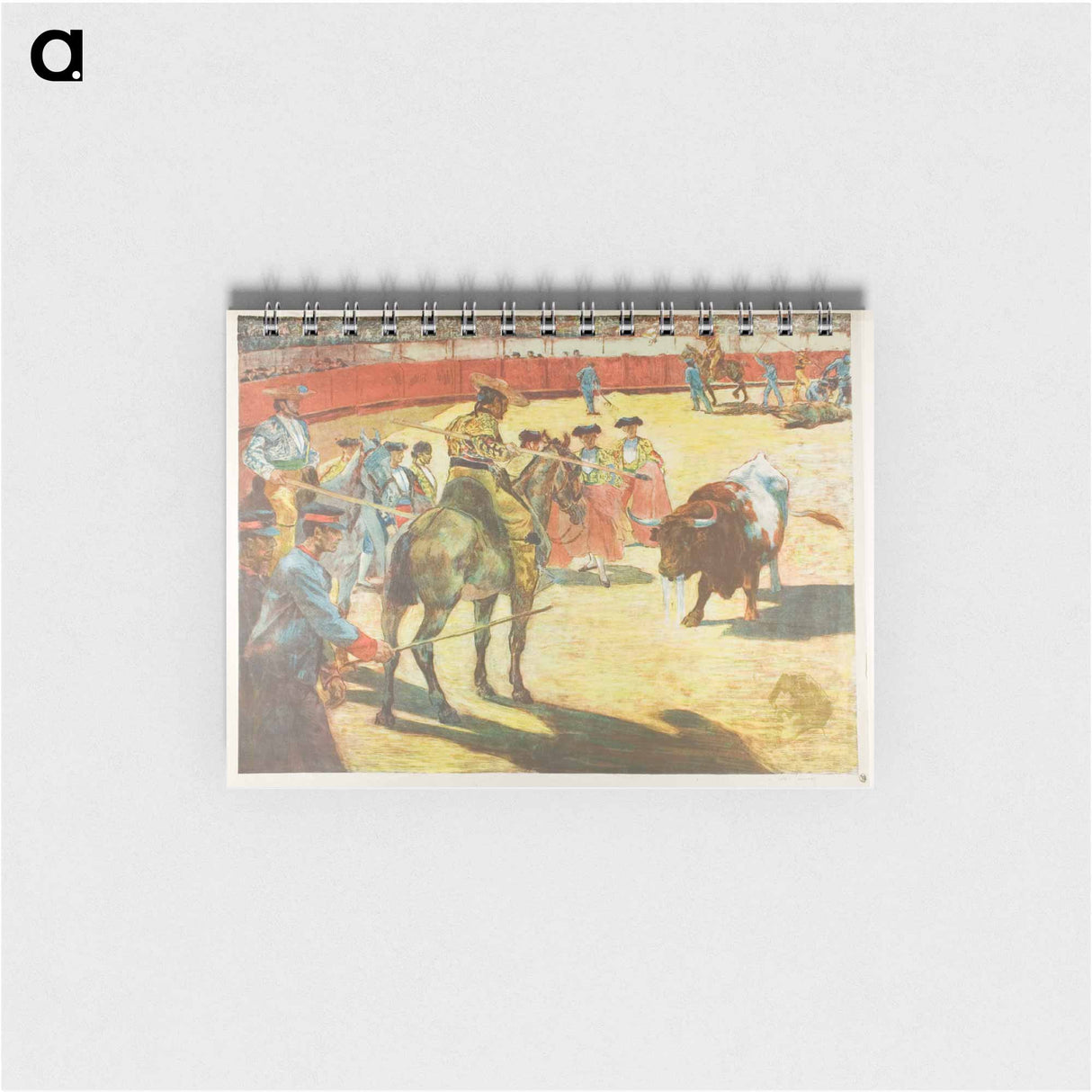 アートメモ帳-Bull-Fight - アレクサンドル ルノア Memo.