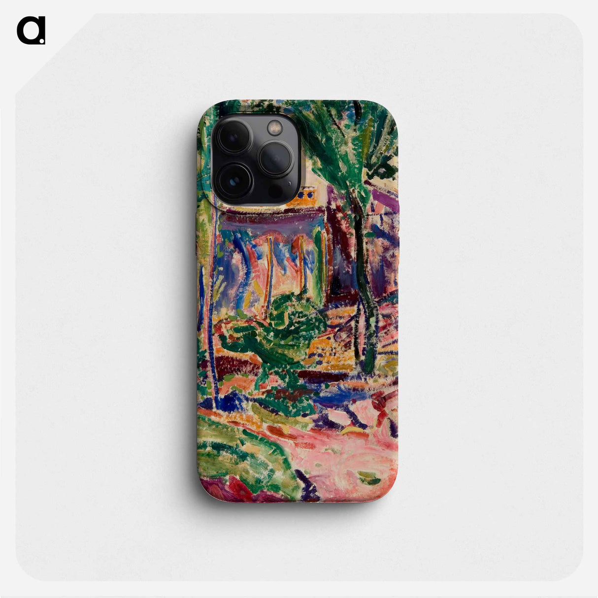 Landscape with House - アルフレッド ヘンリー マウラー Phone Case.