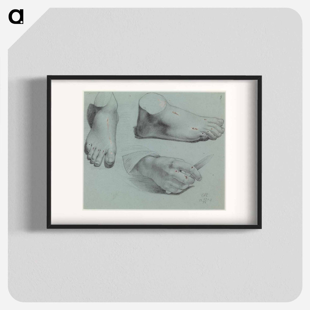 Jalka- ja käsitutkielmia - アンダース エクマン Poster.