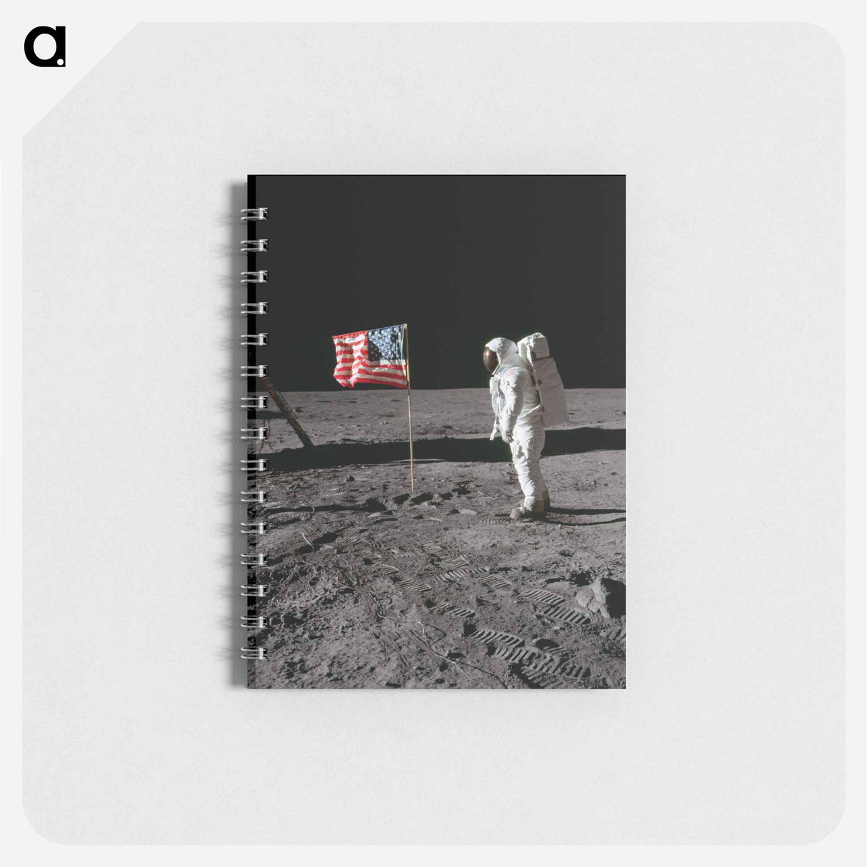 アートメモ帳-Apollo 11 Extravehicular Activity - アポロ月面着陸 Memo.