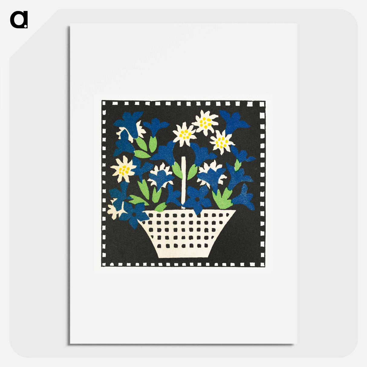 アートポスター-Basket of Flowers
- 花のバスケット Poster.