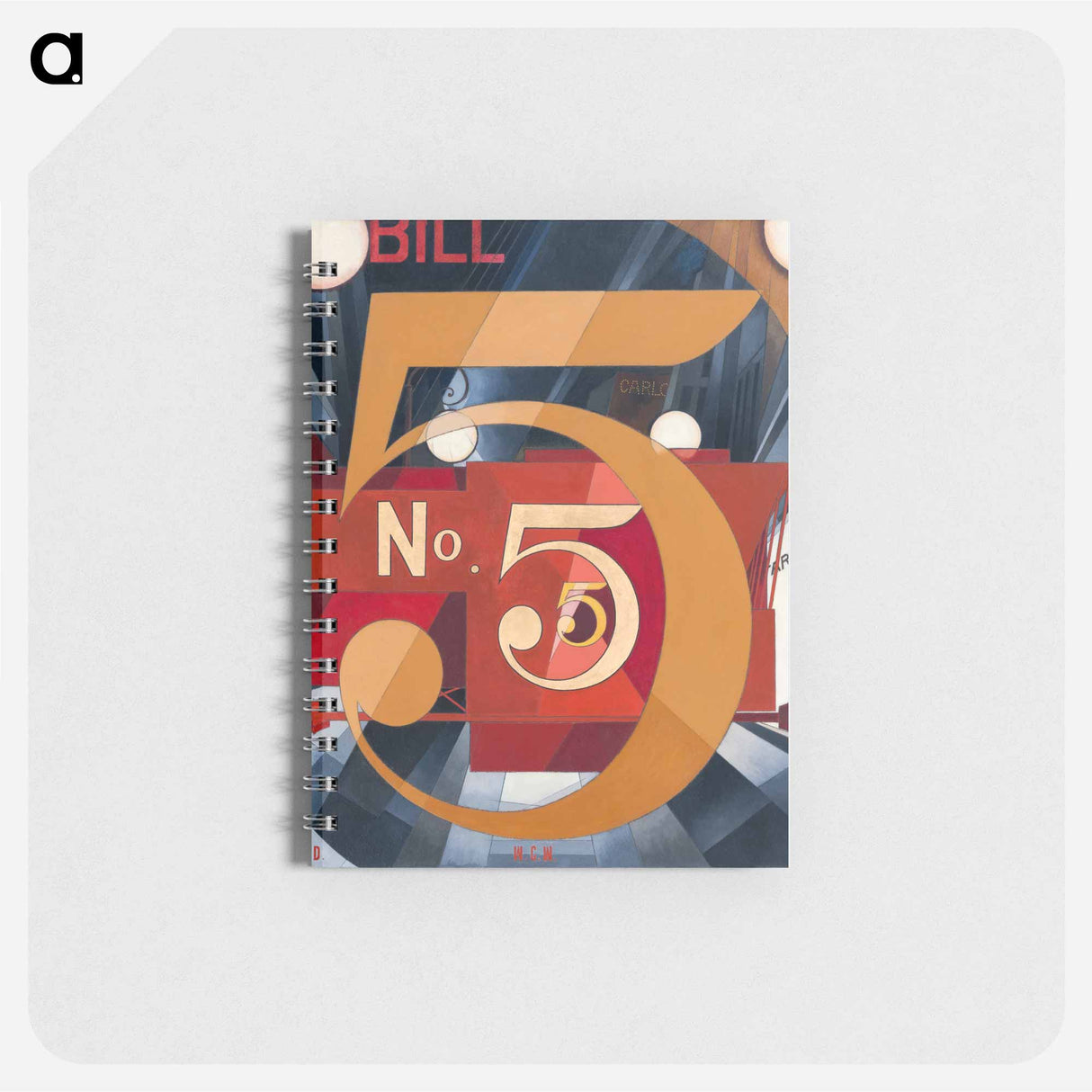 I Saw the Figure 5 in Gold - チャールズ デムス Memo.