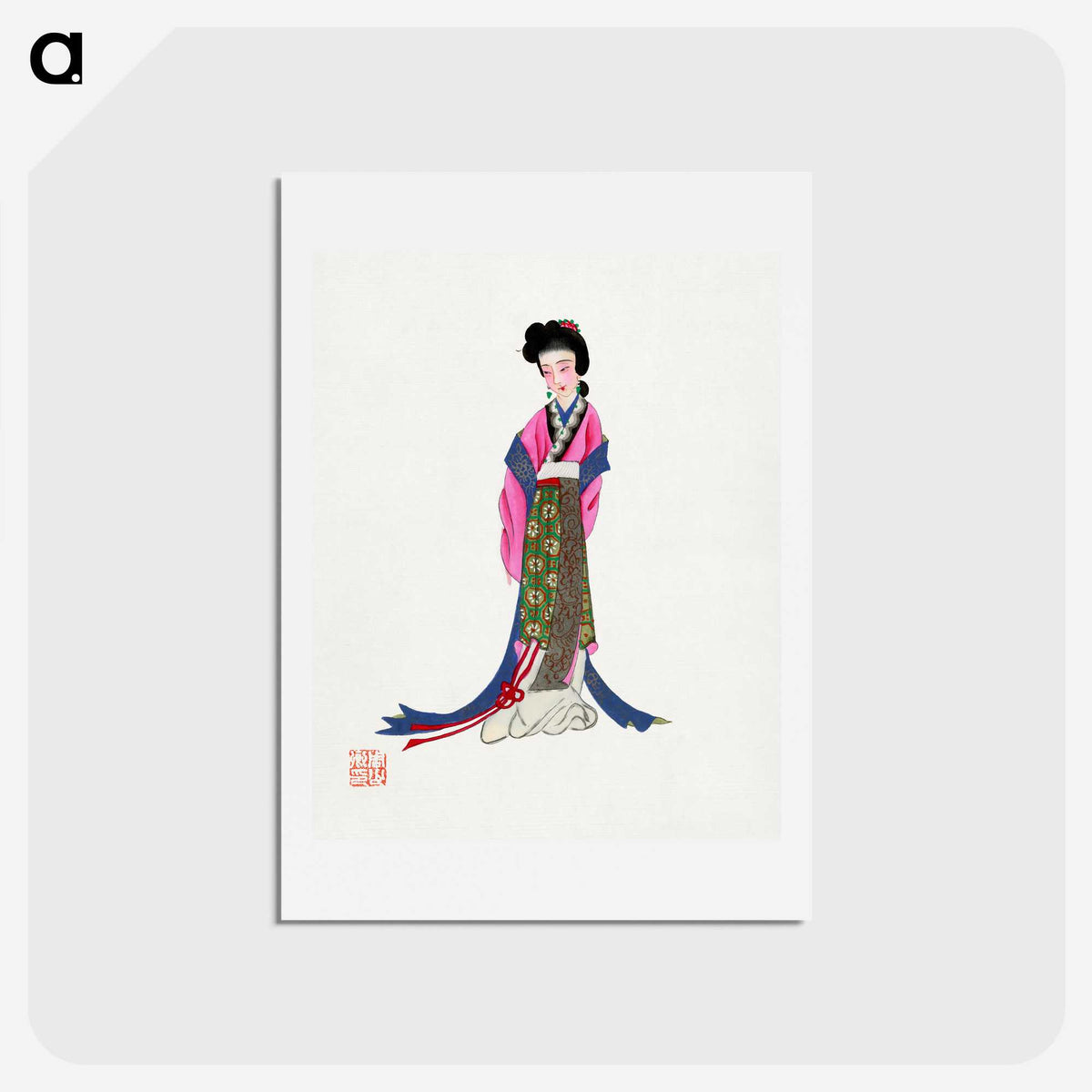 1-2_Chinese-Costumes_hagaki