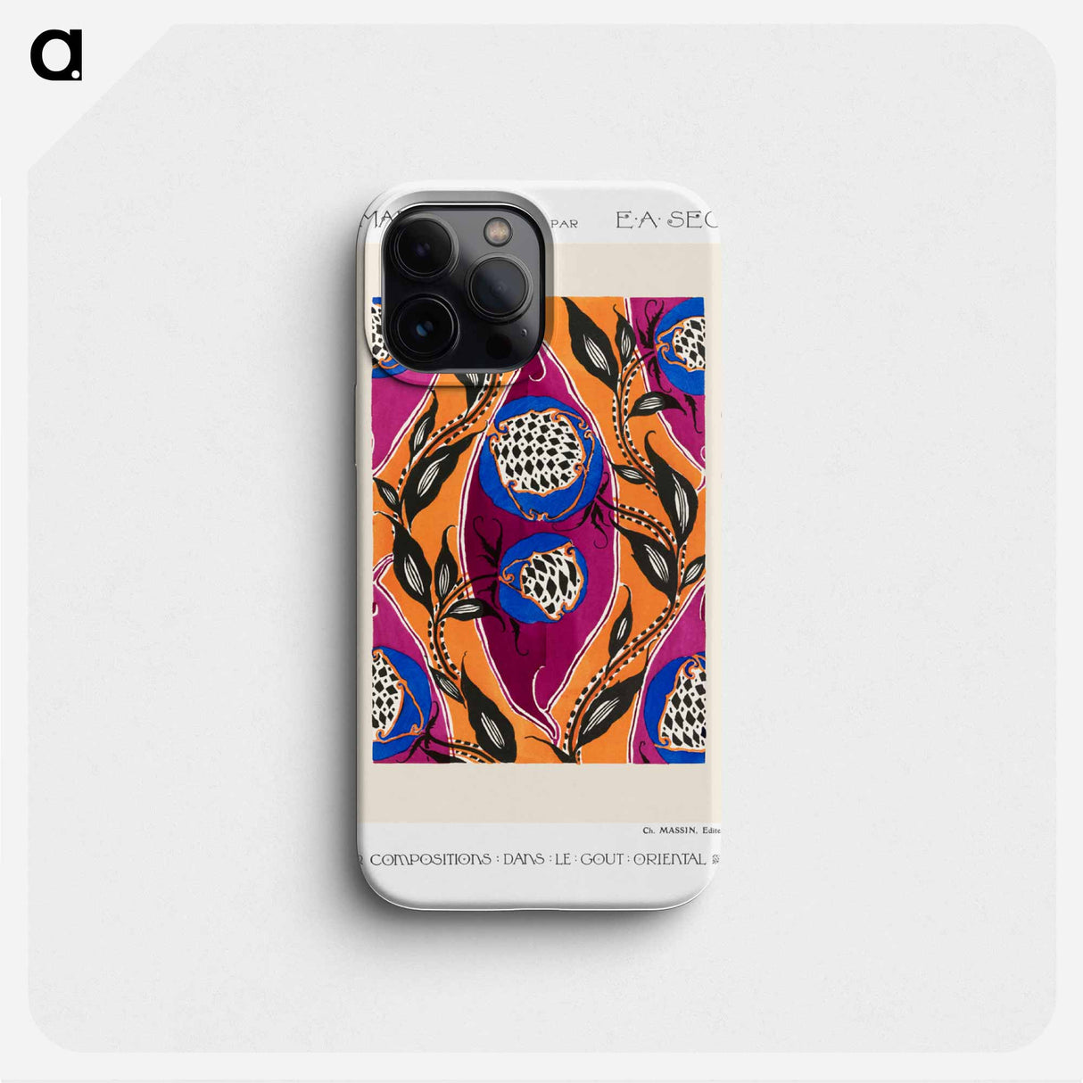 Samarkande: 20 Color Compositions in the Oriental Style - E.A.セギー Phone Case.