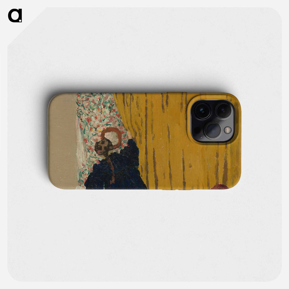 The Yellow Curtain - エドゥアール ヴュイヤール Phone Case.