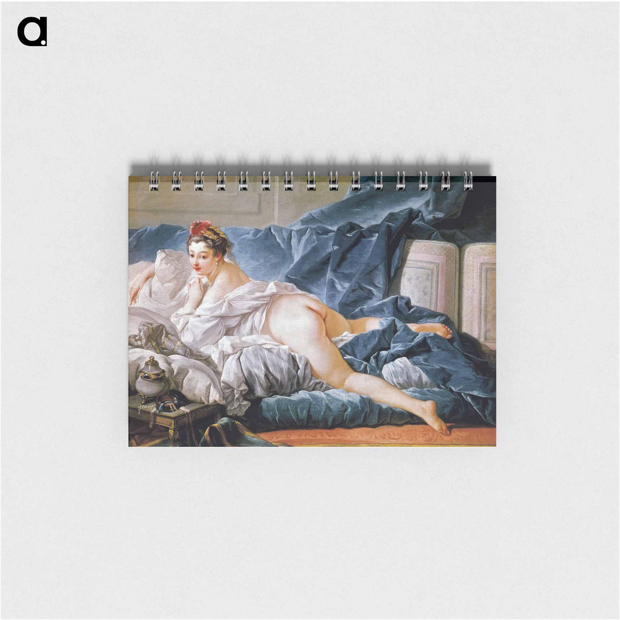 アートメモ帳-Brown Odalisque - フランソワ ブーシェ Memo.