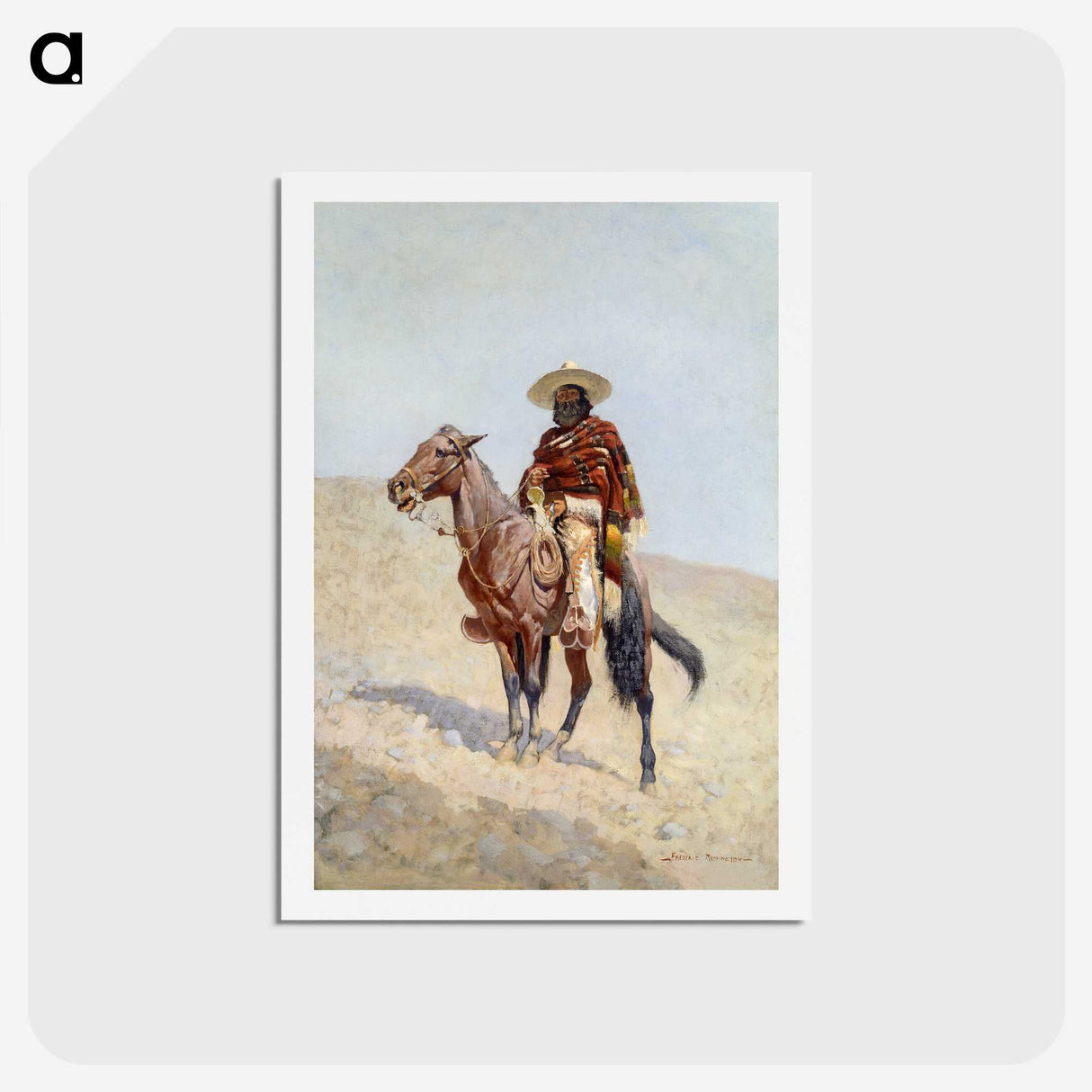 1-2_Frederic-Remington_hagaki