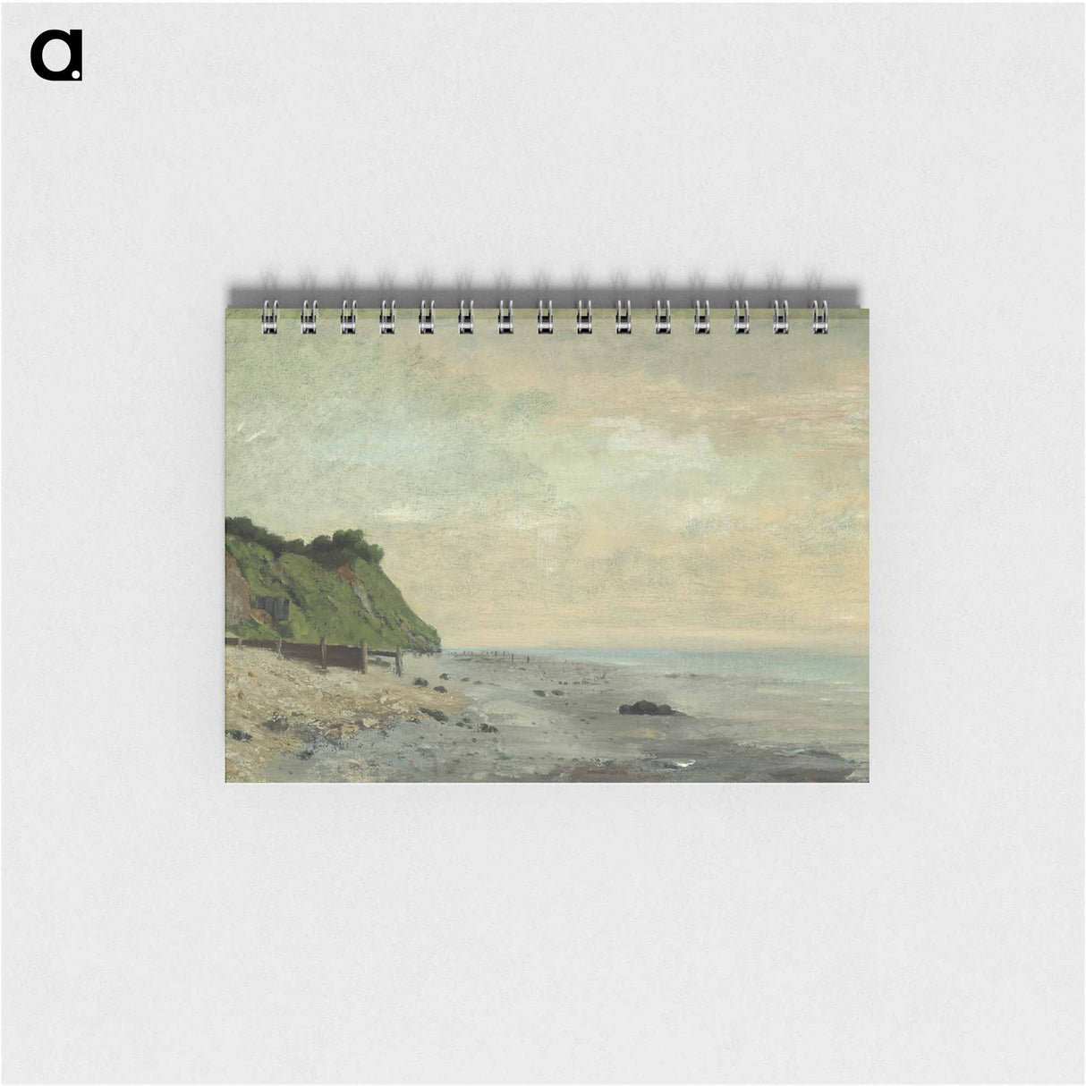 アートメモ帳-イエロー - ギュスターヴ クールベ Memo.