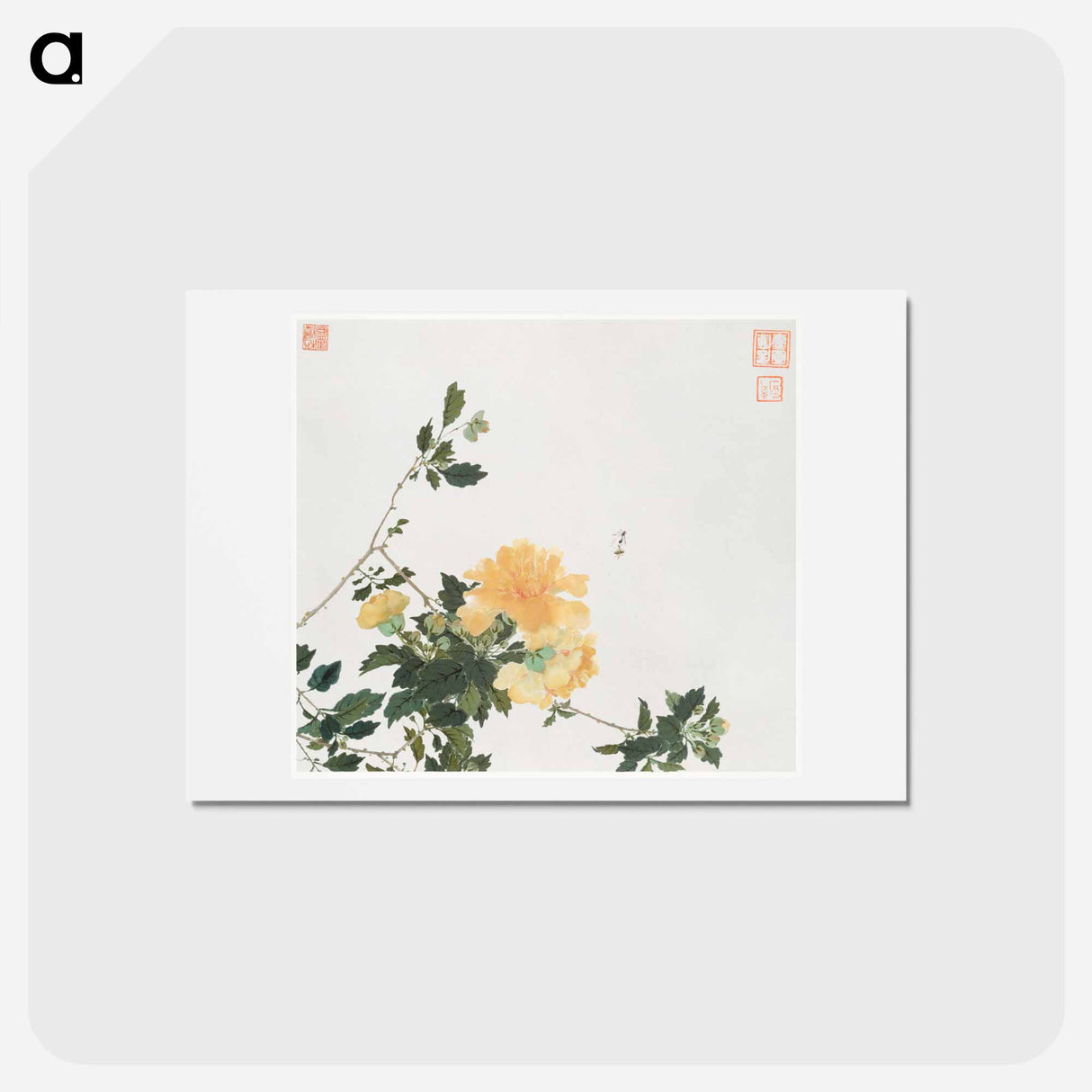 Insects and Flowers
- ジュ リアン Postcard.