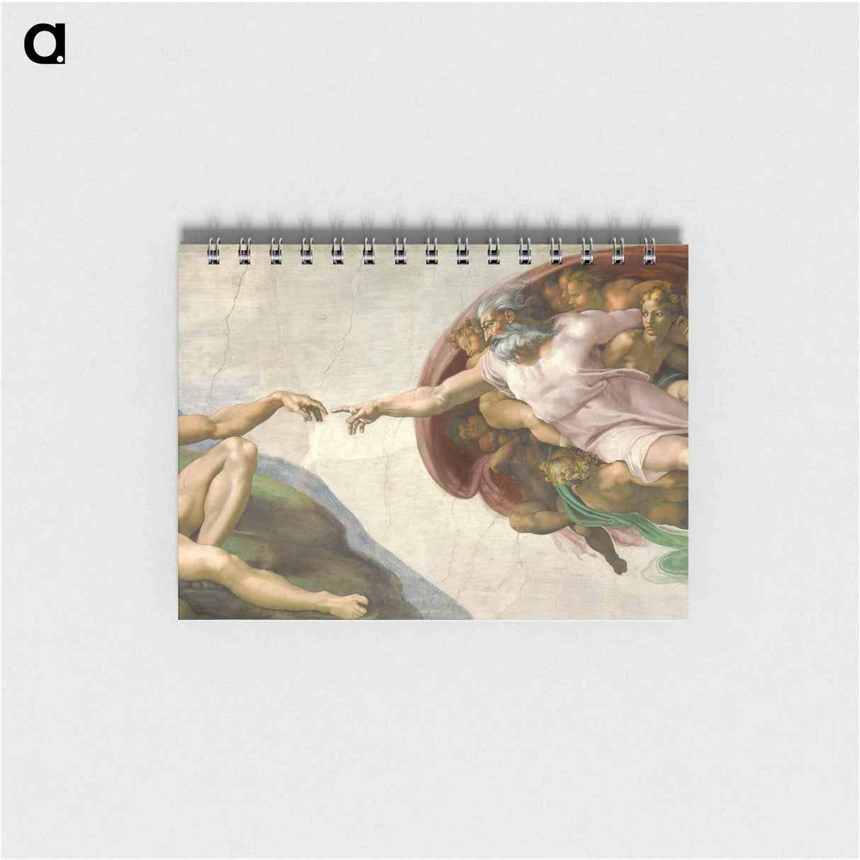 The Creation of Adam - ミケランジェロ ブオナローティ Memo.