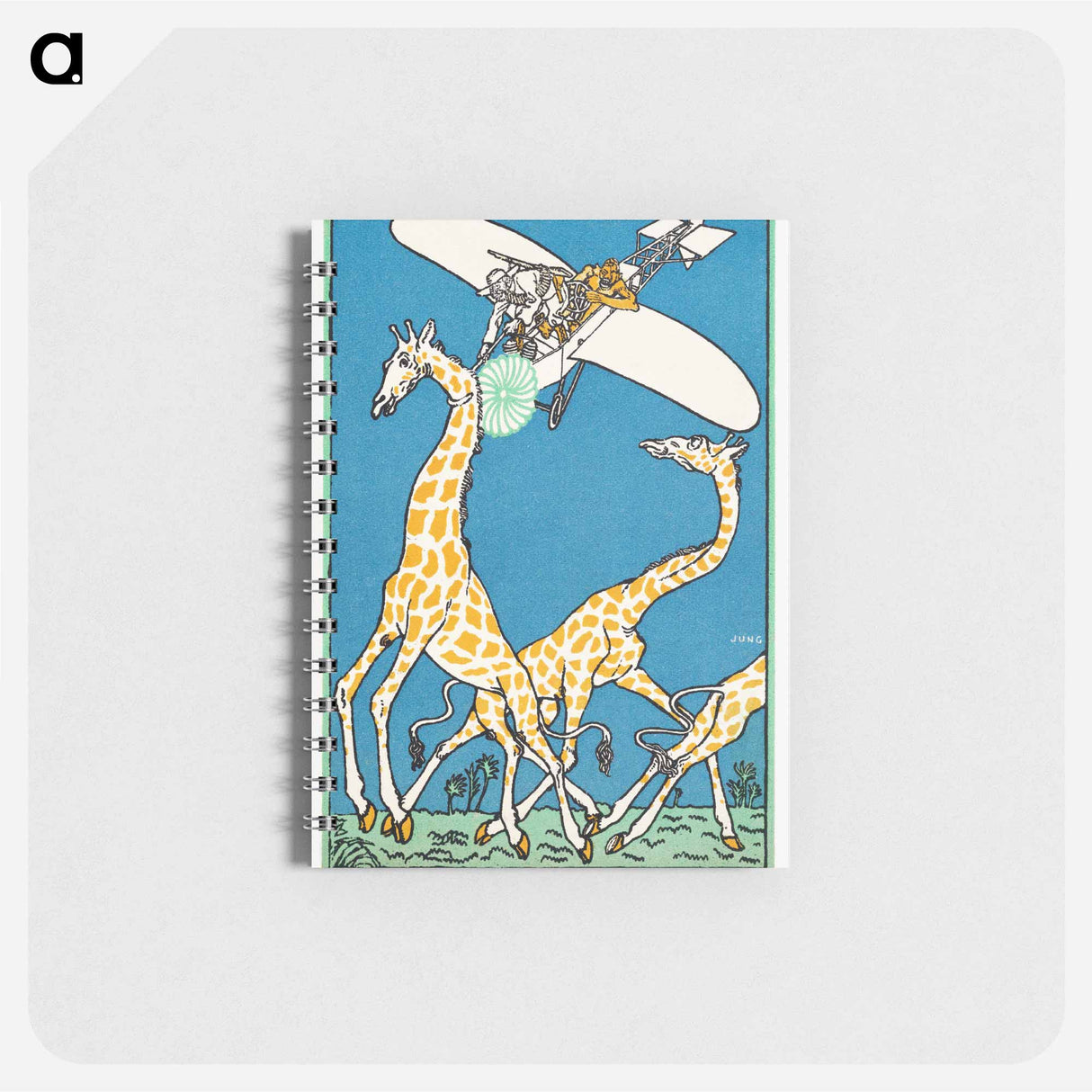 アートメモ帳-Bloodless Giraffe Hunt - モリツ ユング Memo.