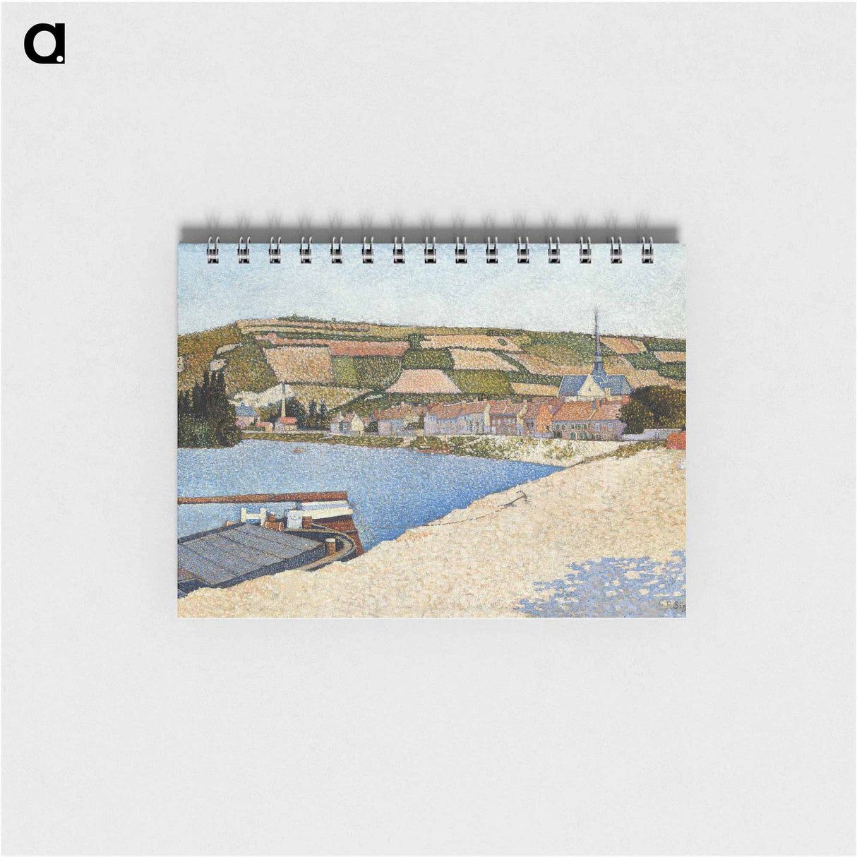 Les Andelys, Côte d’Aval - ポール シニャック Memo.