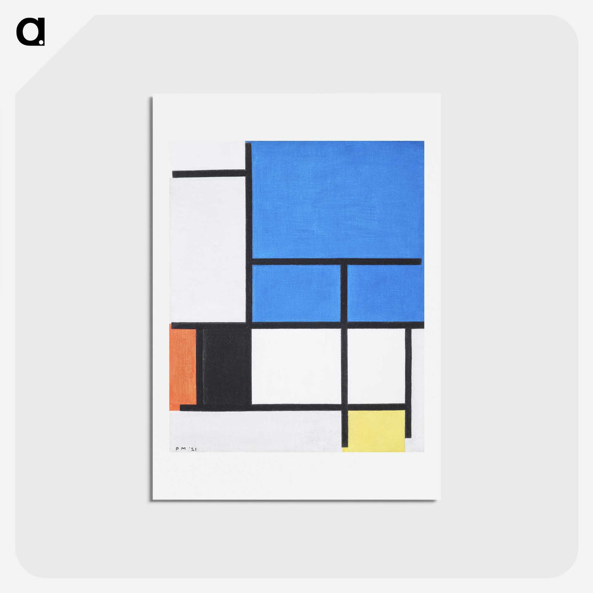 1-2_Piet-Mondrian_hagaki