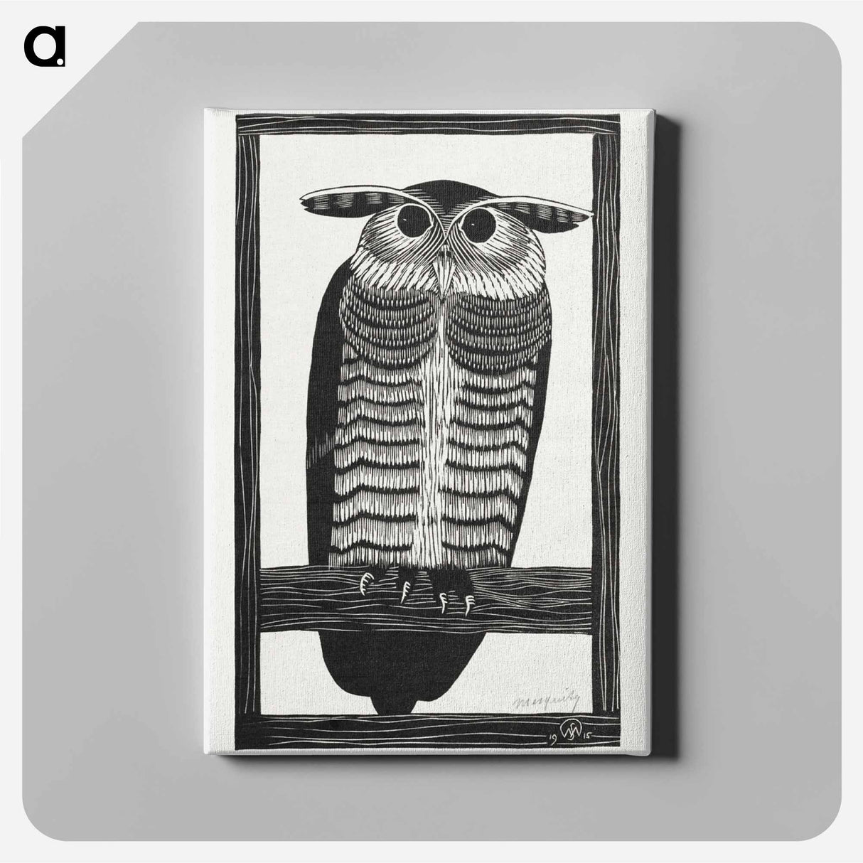 Horned Owl
- サミュエル ジェスルン Canvas.