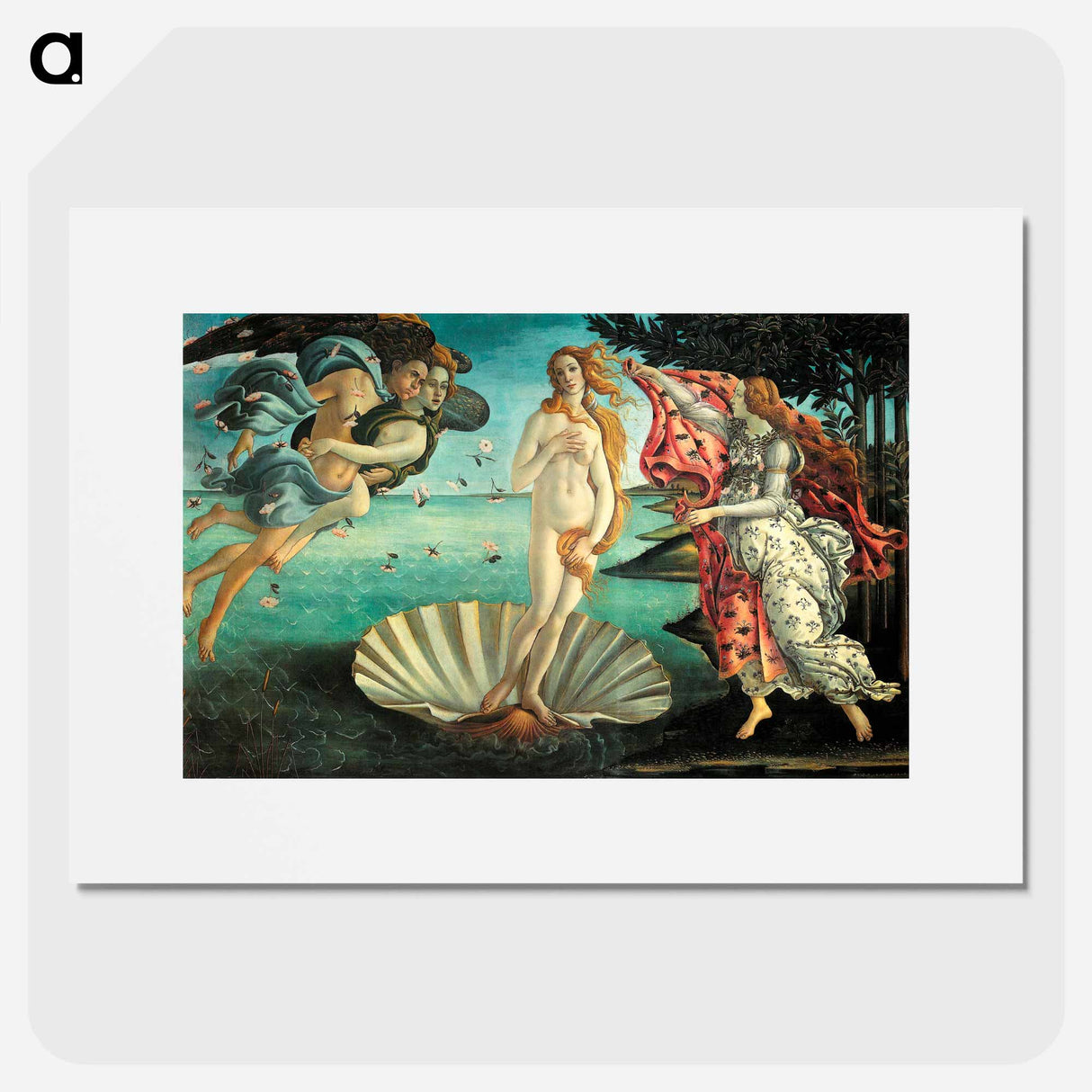 The Birth of Venus - Sandro Botticelli Poster.
