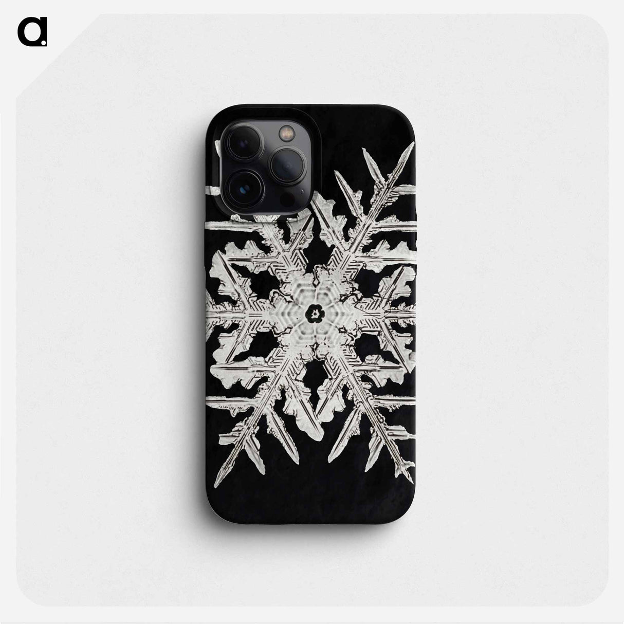 Wilson Bentley's Snowflake 332 - Wilson Bentley Phone Case.
