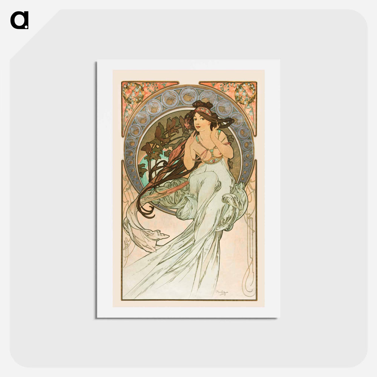 アートポストカード-Music, from Les Arts
- イェール大学アートギャラリー Postcard.