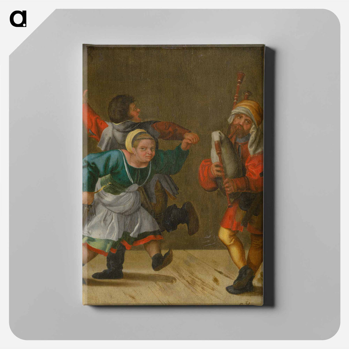 Village dance - アルブレヒト デューラー Canvas.