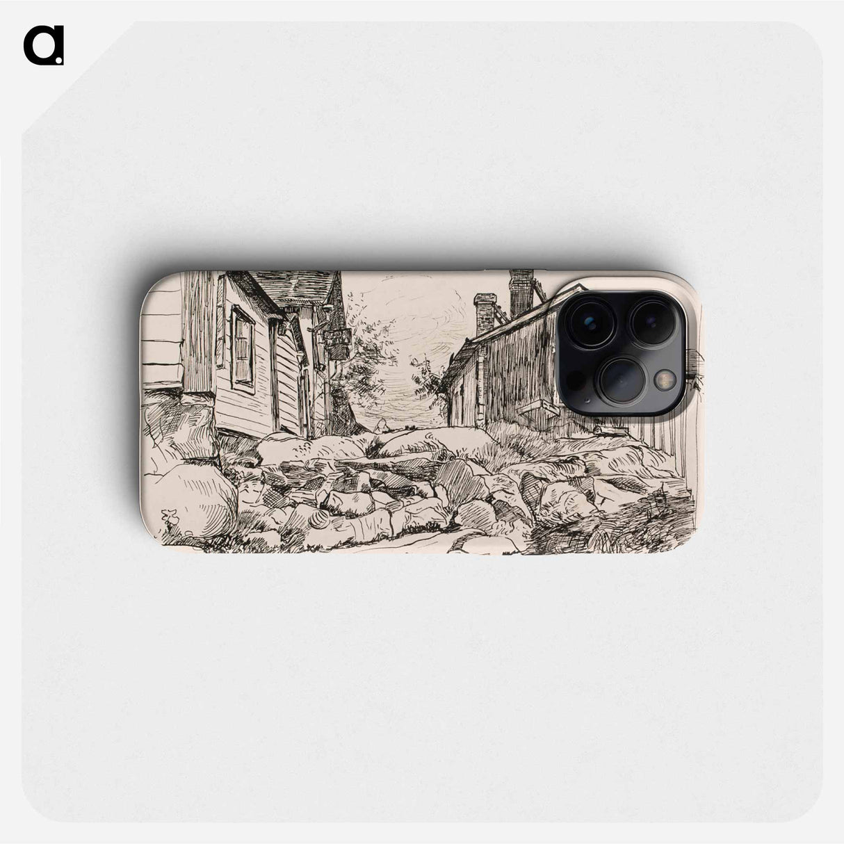 Aihe porvoosta - アルフレッド ウィリアム フィンチ Phone Case.