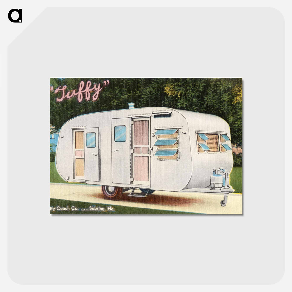 アートポストカード-Tuffy Coach Co.
- ボストン公共図書館 Postcard.