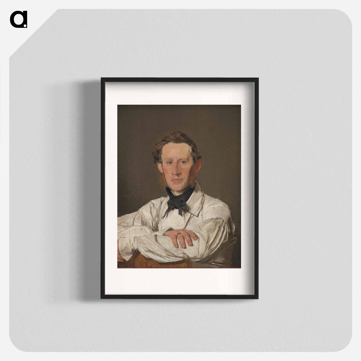 The animal painter Christian Holm - クリステン ケプケ Poster.