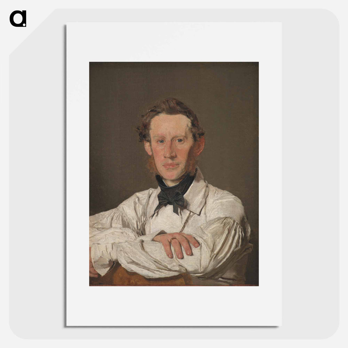 The animal painter Christian Holm - クリステン ケプケ Poster.