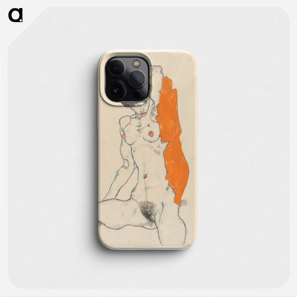 Original public domain image from The MET Museum - Egon Schiele Phone Case.