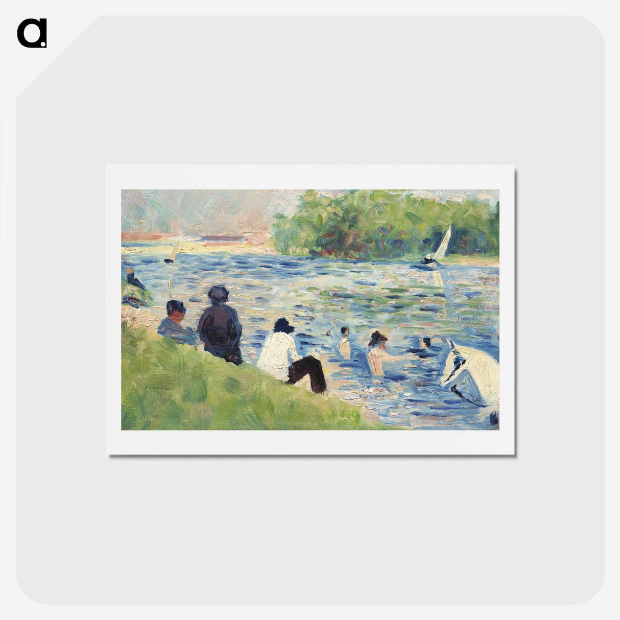 1-30_Georges-Seurat_hagaki