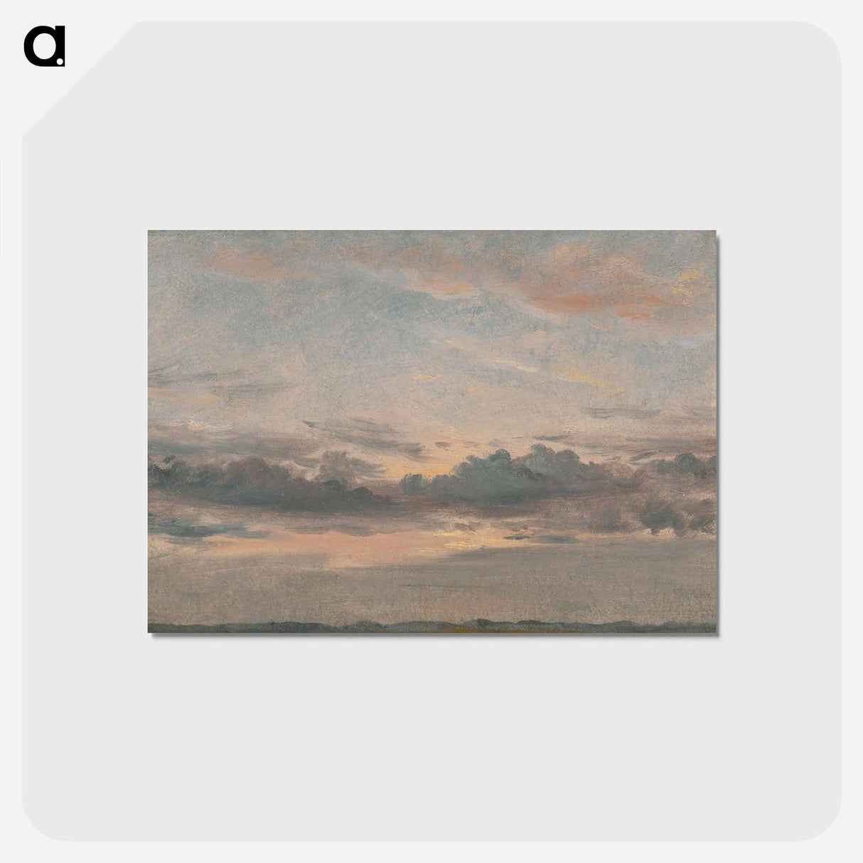 アートポストカード-A Cloud Study, Sunset
- ジョン コンスタブル Postcard.