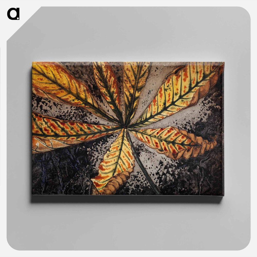 Chestnut leaf - ユリー デ フラーハ Canvas.