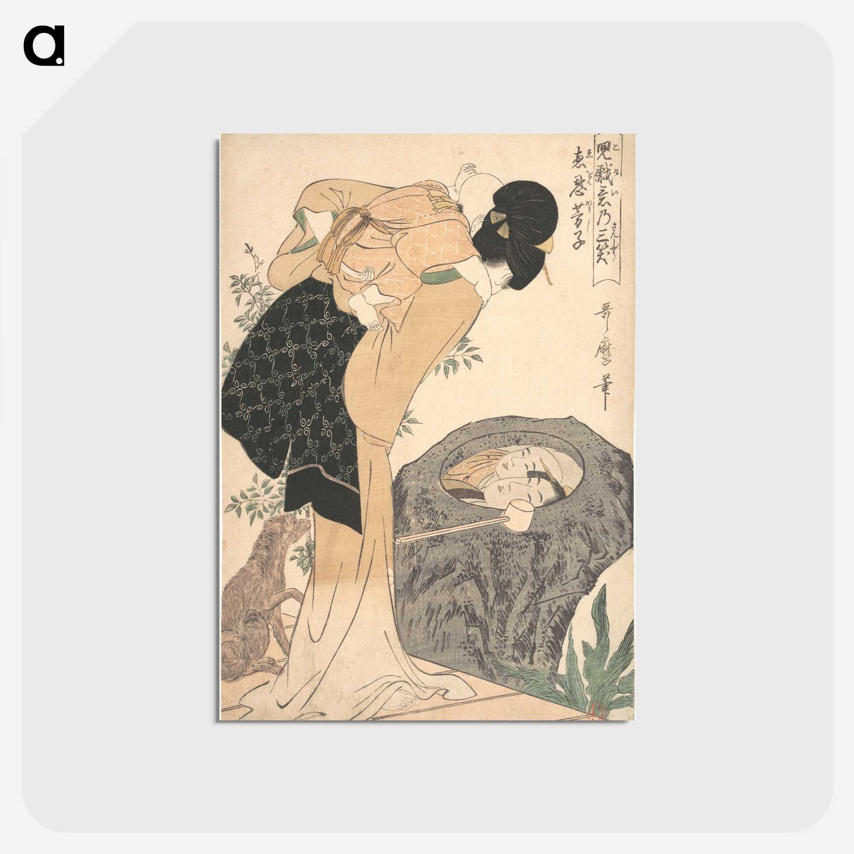 1-30_Kitagawa-Utamaro_postcard