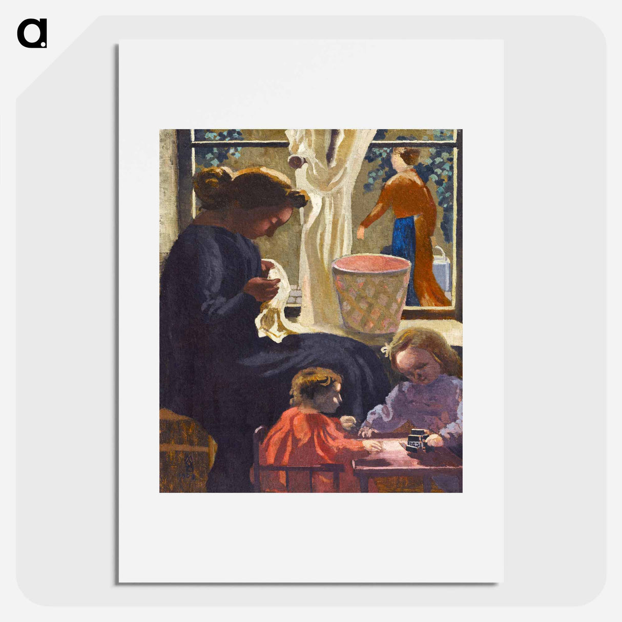 Privacy or Window Cleaning - Maurice Denis Poster.