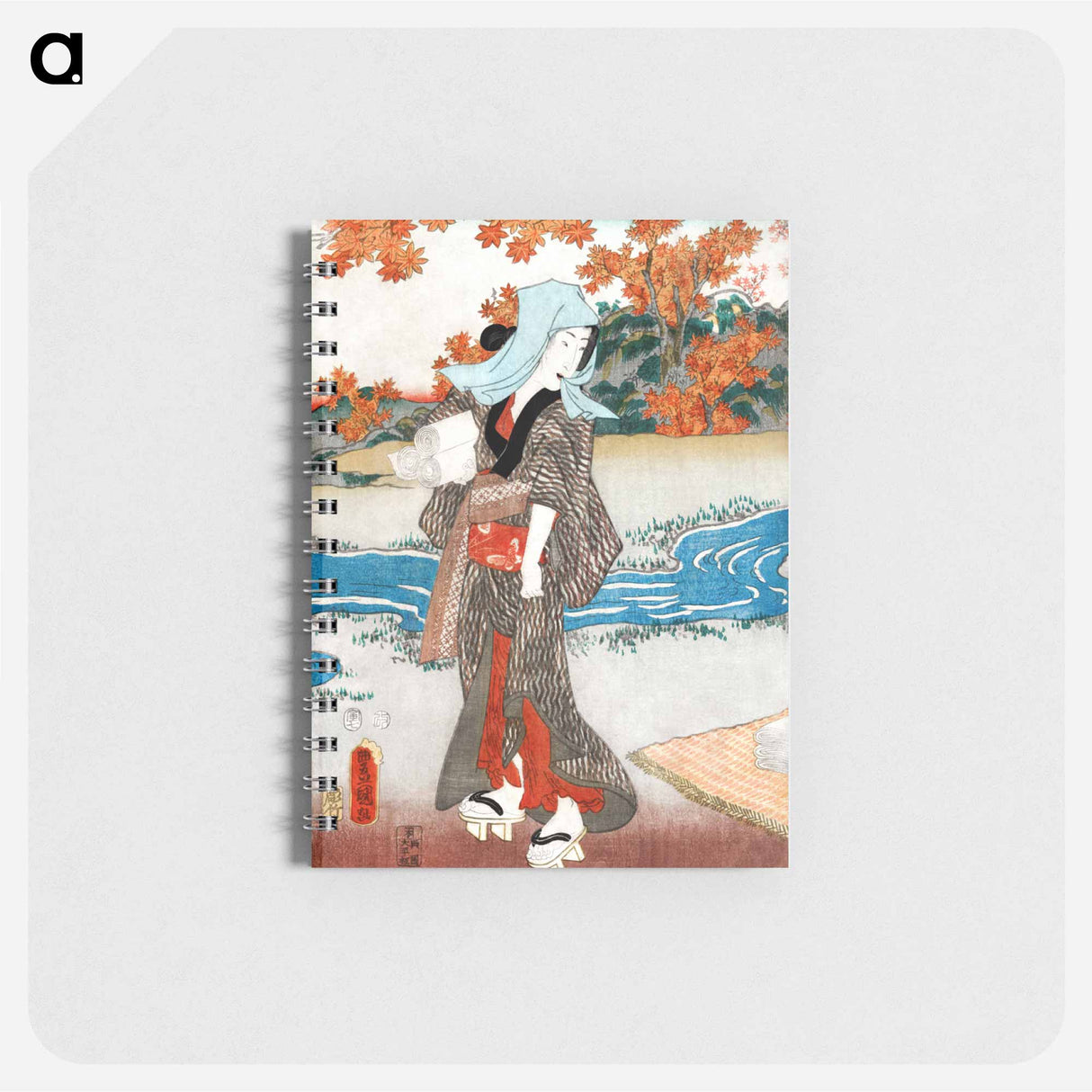 アートメモ帳-Japanese Woman Woodblock Print
- 歌川 国貞 Memo.