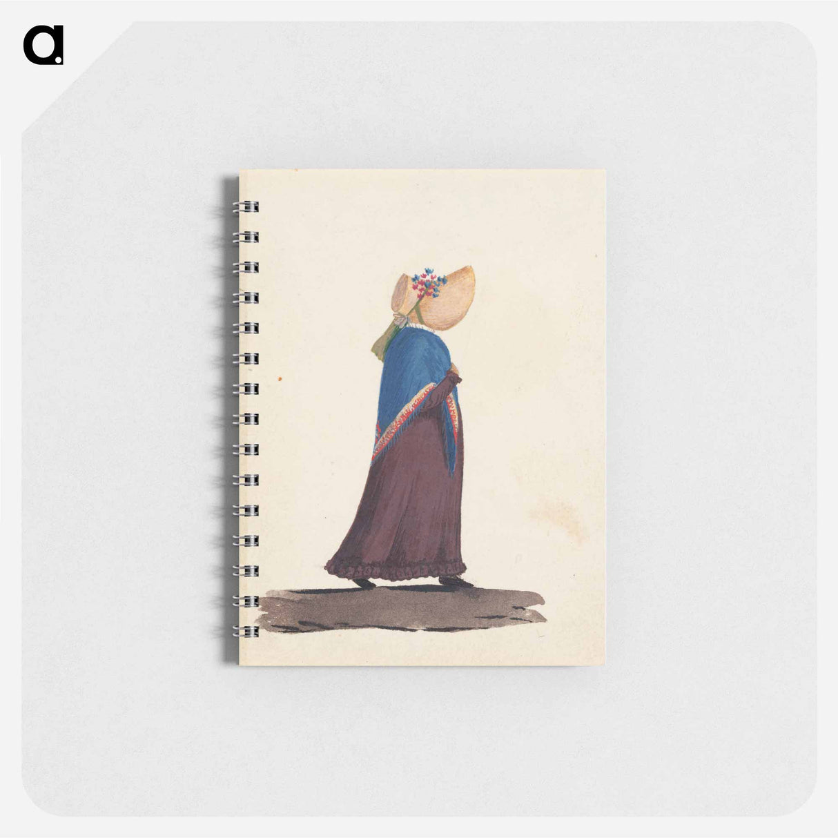 Nainen, saali ja hattu - ヴィルヘルム フォン ライト Memo.