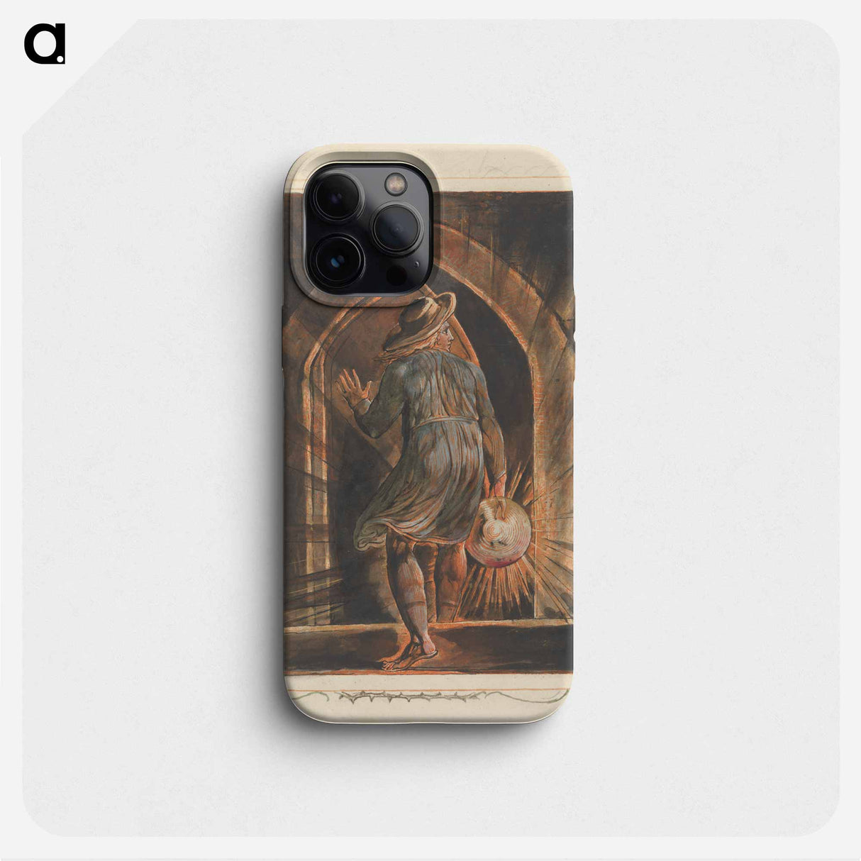 Jerusalem, Plate 1, Frontispiece - William Blake Phone Case.