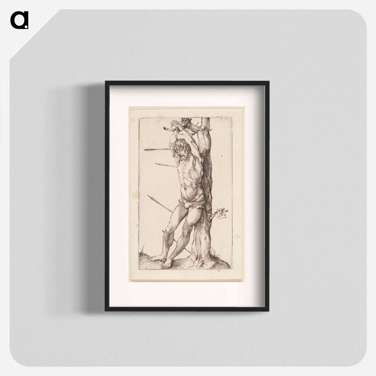 Saint Sebastian - アルブレヒト デューラー Poster.