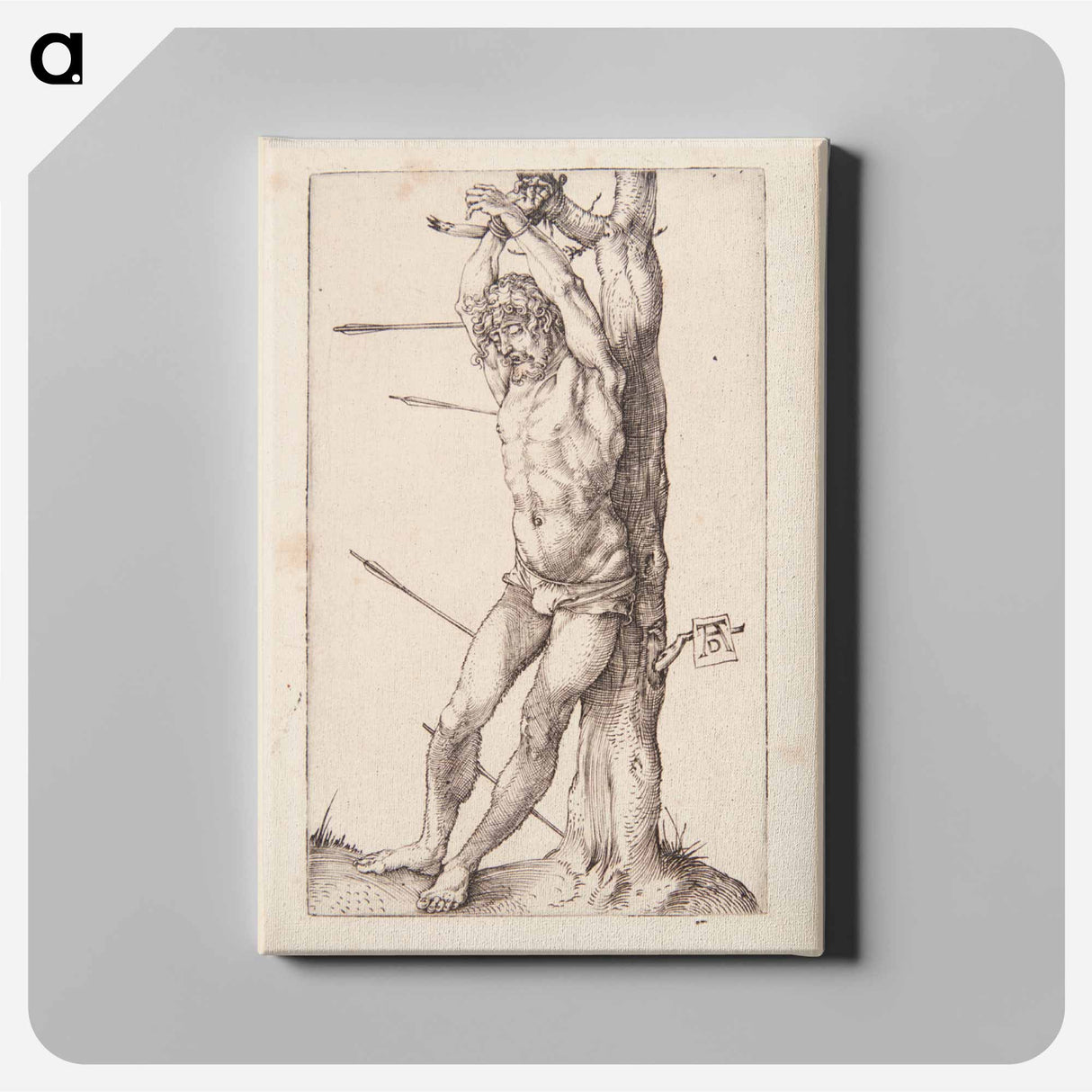 Saint Sebastian - アルブレヒト デューラー Canvas.