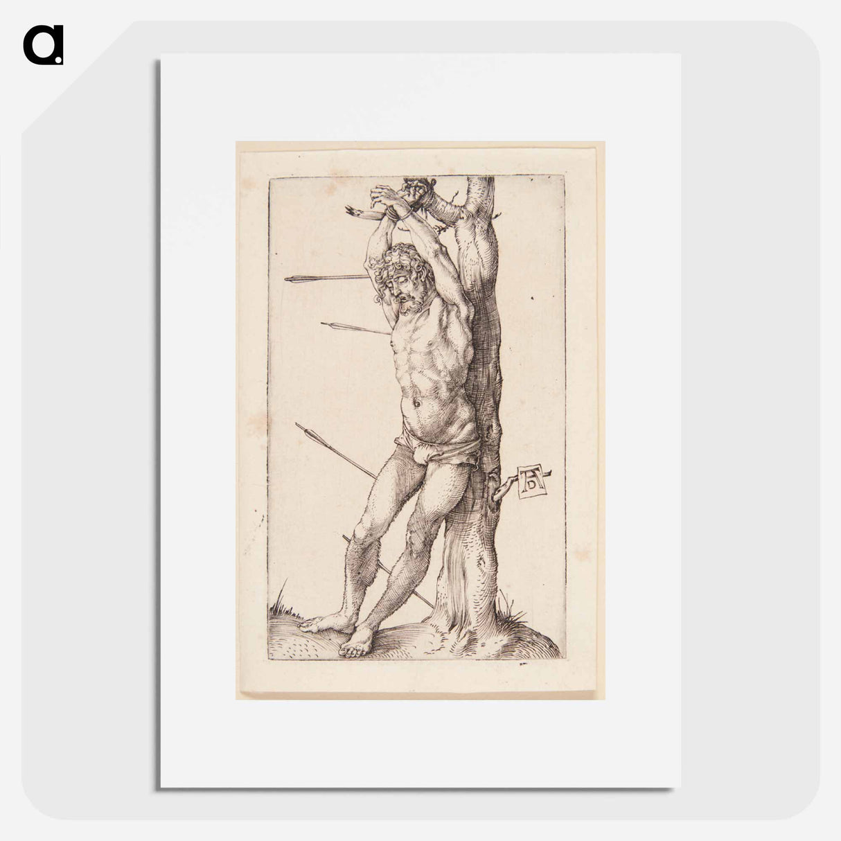 Saint Sebastian - アルブレヒト デューラー Poster.